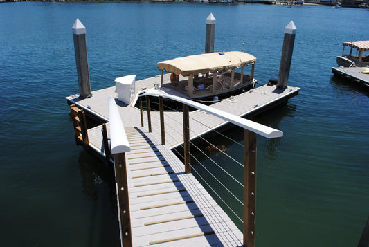 Newport Beach Dock and Gangway