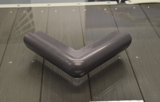 Gray Corner Bumper for Dock