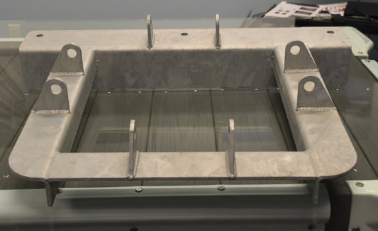 Premium Outboard Roller Piling Guide - Bare