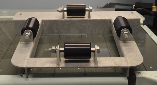 Premium Outboard Piling Guide - Complete With Rollers