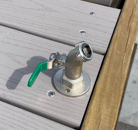 Hose Bib for Fixture or Post